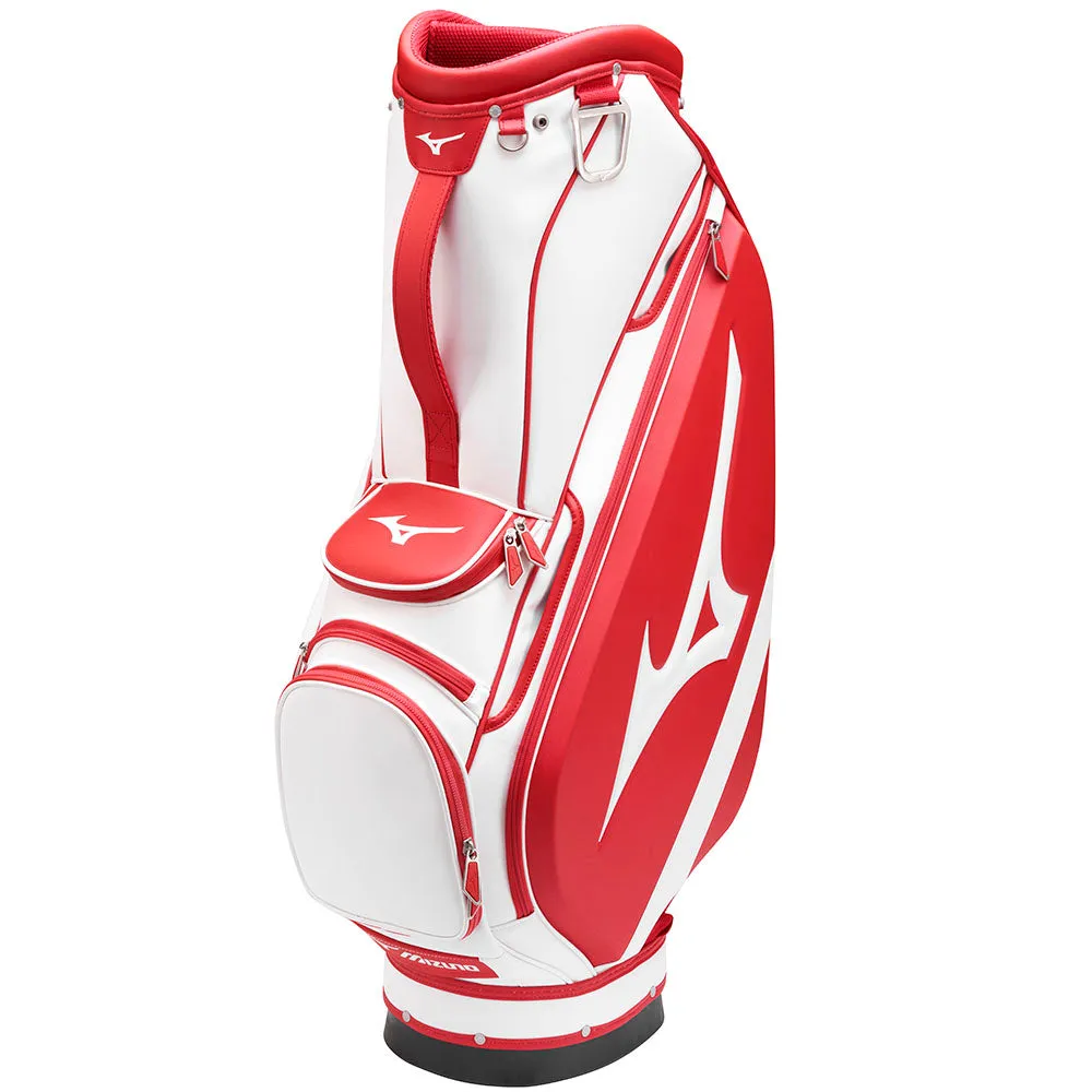 Mizuno Tour Cart Bag Ltd Edition - White/Red