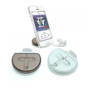 Mobile Phone Holder With Earphone