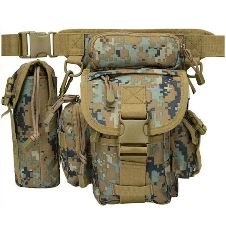 MROYALE™ Tactical Drop Leg Utility Pouch -  Military Thigh Outdoor/Hiking/Camping Pack