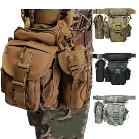 MROYALE™ Tactical Drop Leg Utility Pouch -  Military Thigh Outdoor/Hiking/Camping Pack