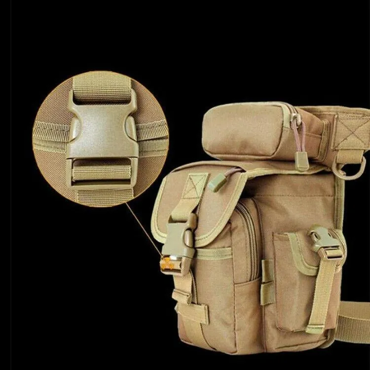 MROYALE™ Tactical Drop Leg Utility Pouch -  Military Thigh Outdoor/Hiking/Camping Pack