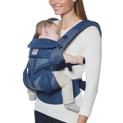 Omni 360 Cool Air Mesh All Carry Positions Baby Carrier - Blue Blooms