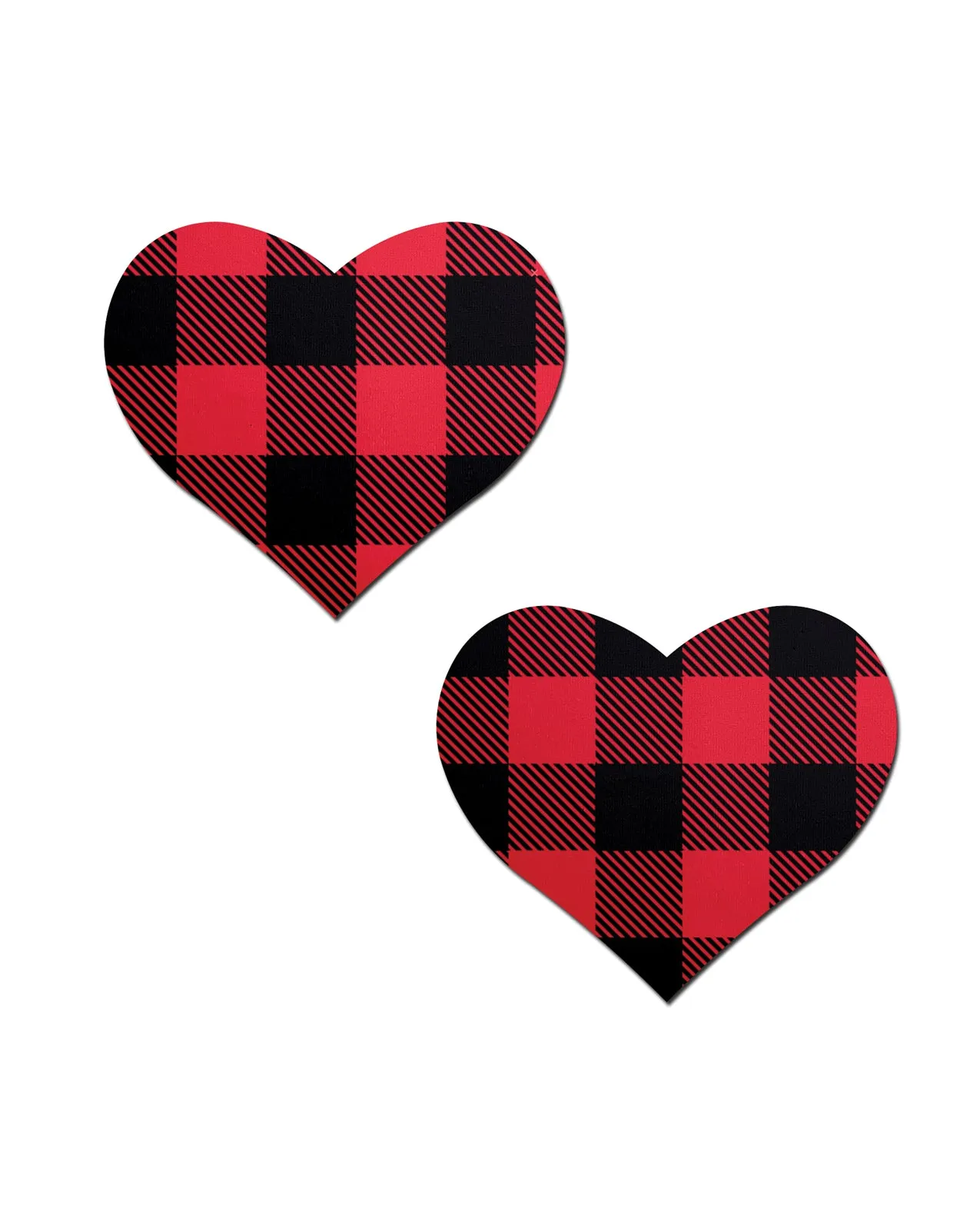 Pastease Premium Holiday Hearts  - Plaid O/S