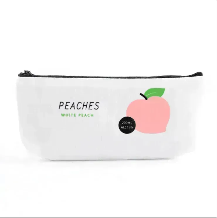 Peach pen bag