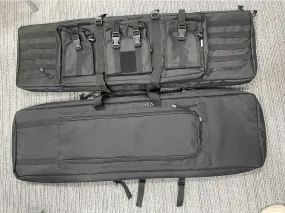 PERFBAGS Soft Rifle Case 36" 42" Tactical Long Double Rifle Backpack Gun Bag for Hunting Shooting Range, Firearm Transportation with Lockable Zipper and Molle System