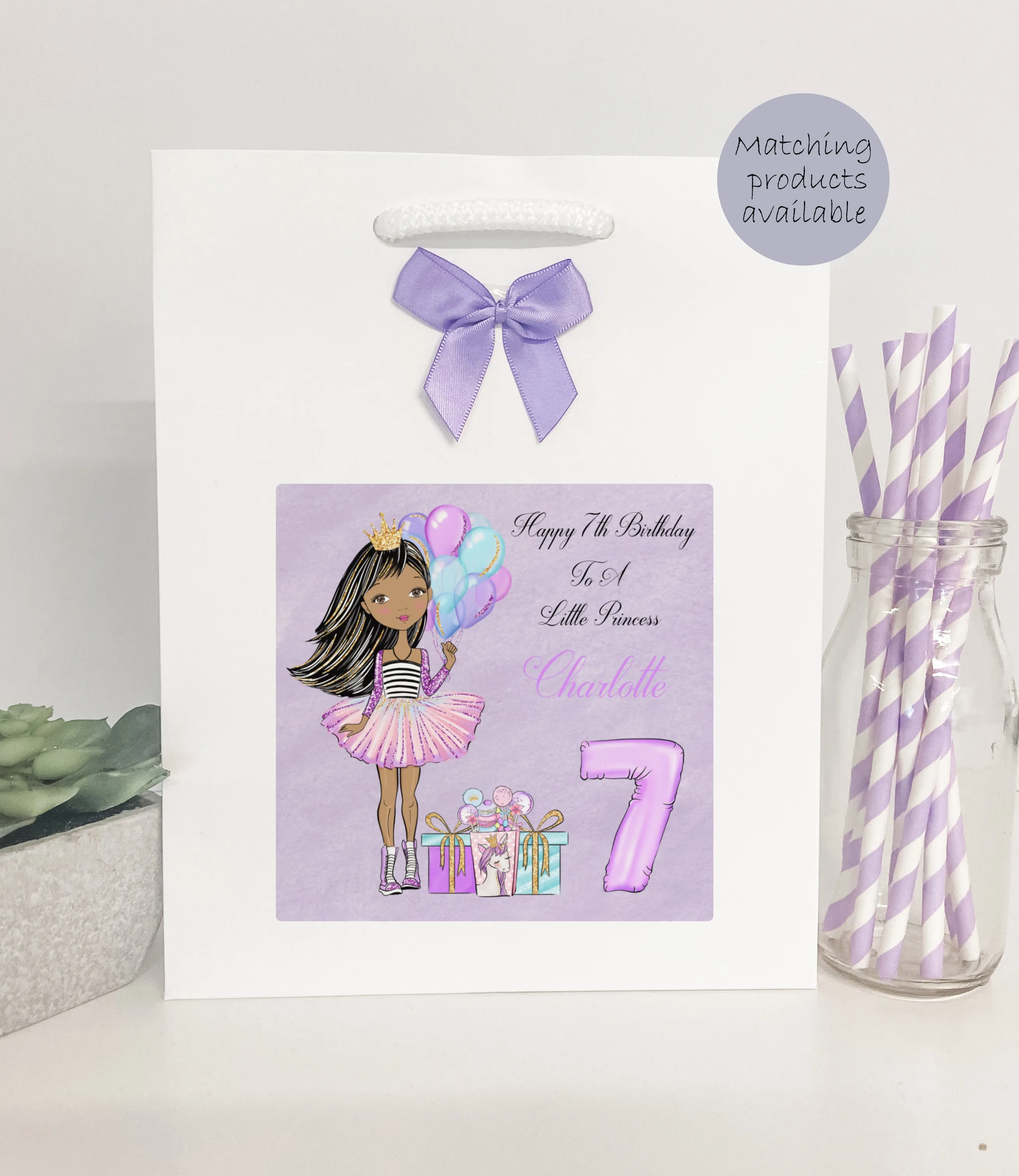 Personalised Birthday Gift Bag For Girl