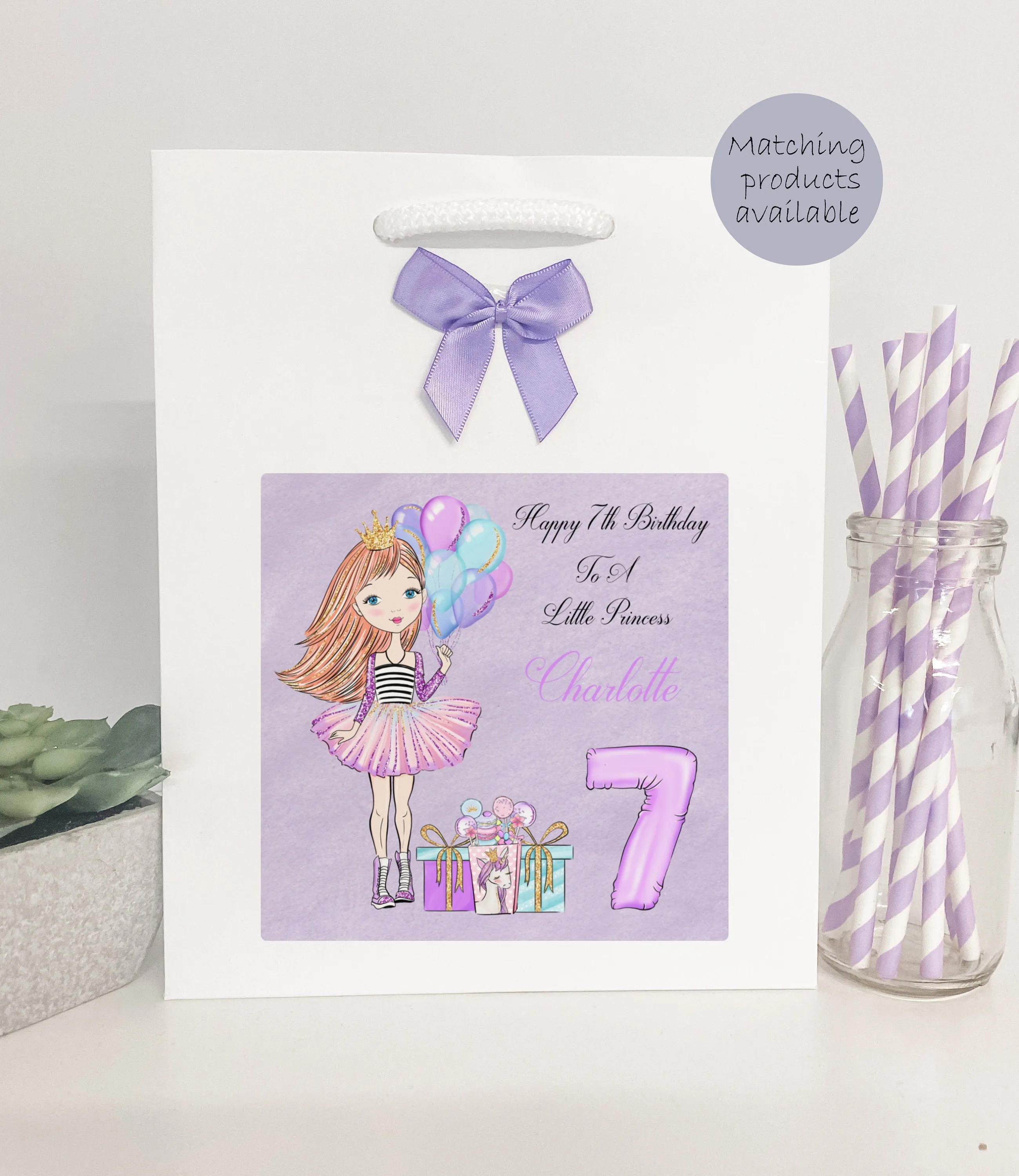 Personalised Birthday Gift Bag For Girl