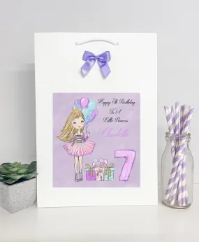 Personalised Birthday Gift Bag For Girl