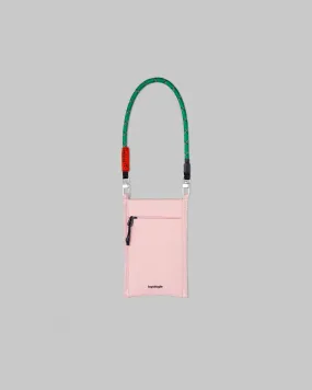 Phone Sleeve / Peach / 8.0mm Wrist Strap Emerald Fuchsia