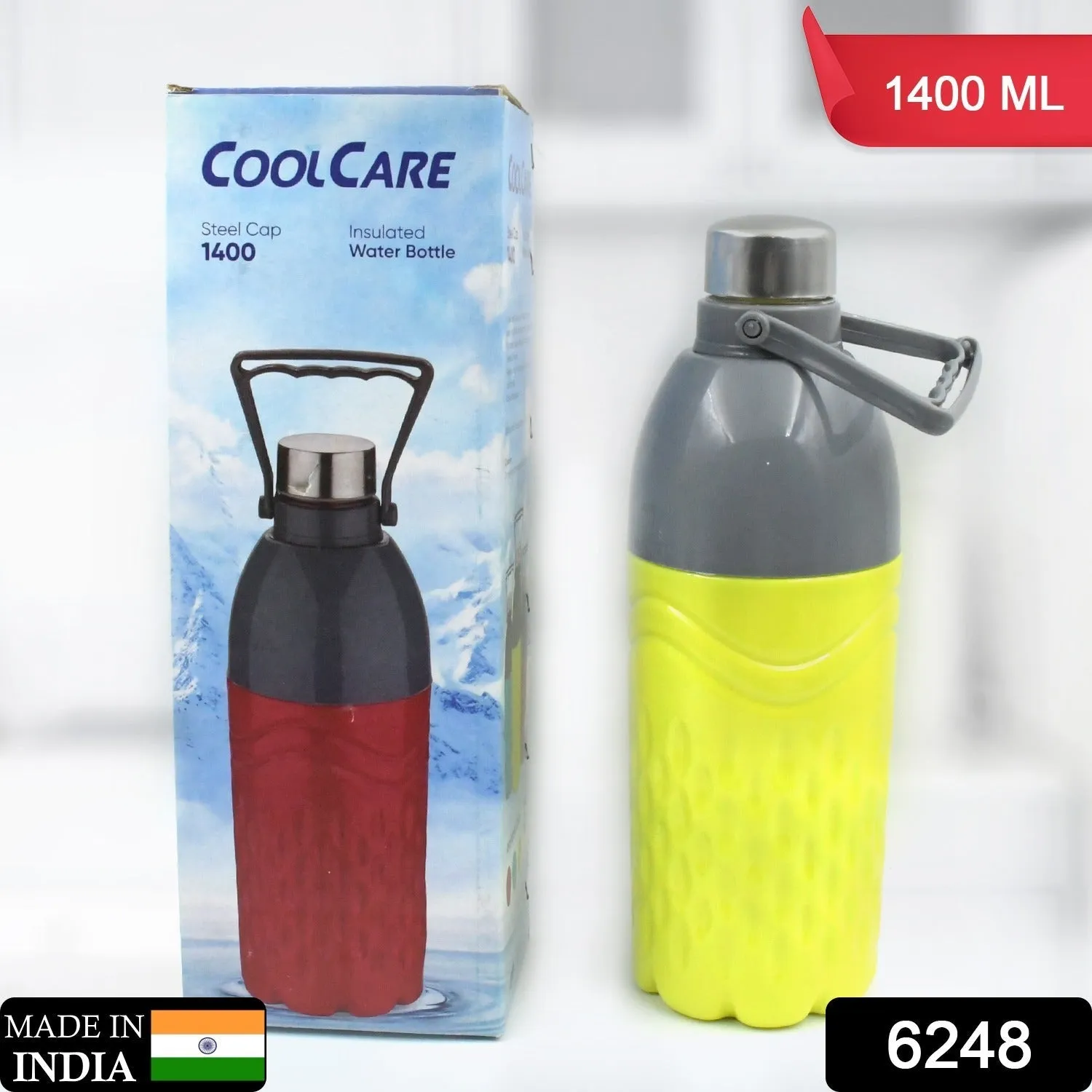 Plastic Sports Insulated Water Bottle For Fridge, Office, Sports, School, Gym, Yoga