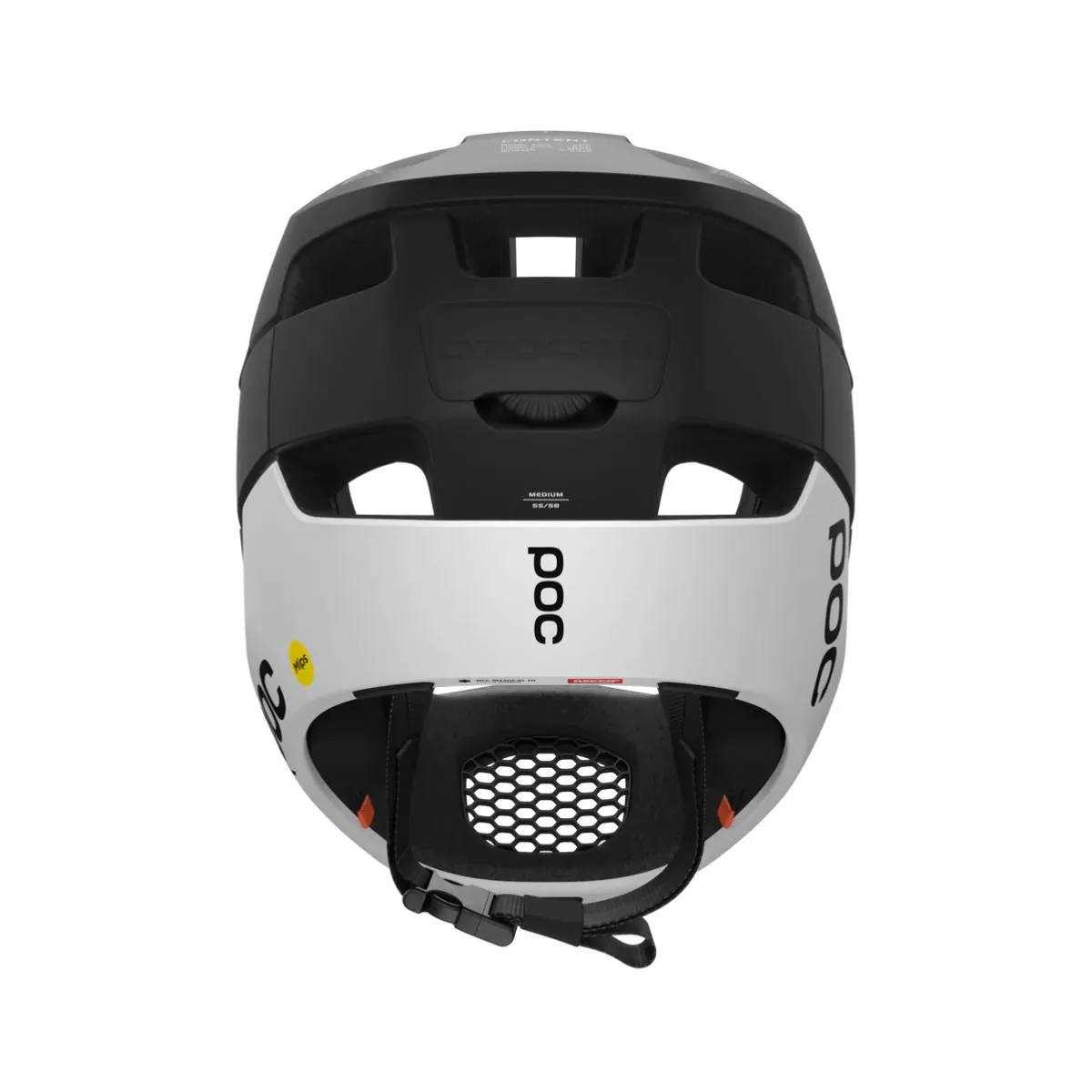 POC Otocon Race MIPS Helmet Black White