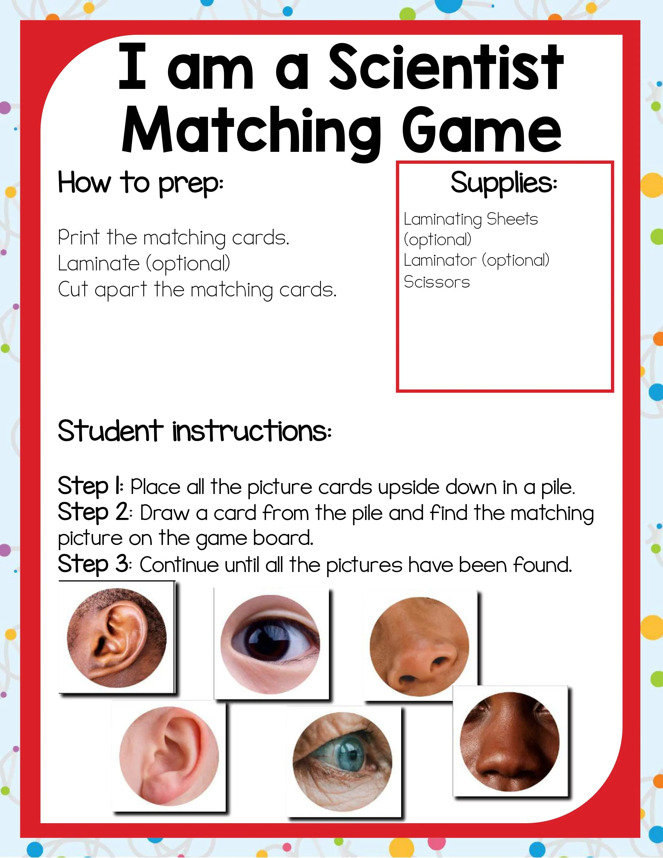 Preschool Science Pack