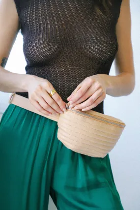 Pretzel Ribbed Belt Bag