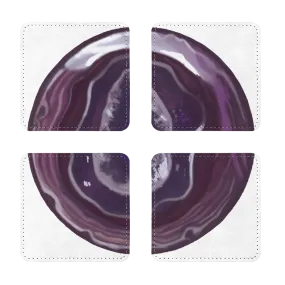 Purple Rock Sublimation Coasters Pack of Four