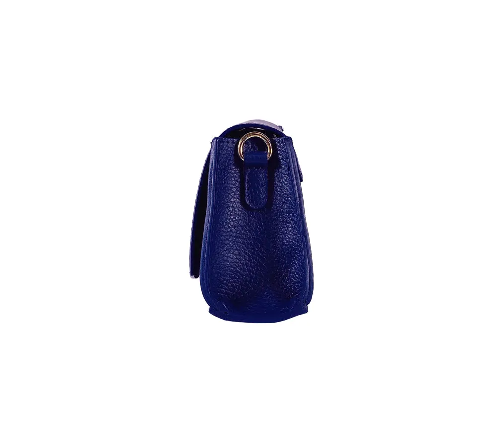 RB1009D | Woman Shoulder Bag in Genuine Leather