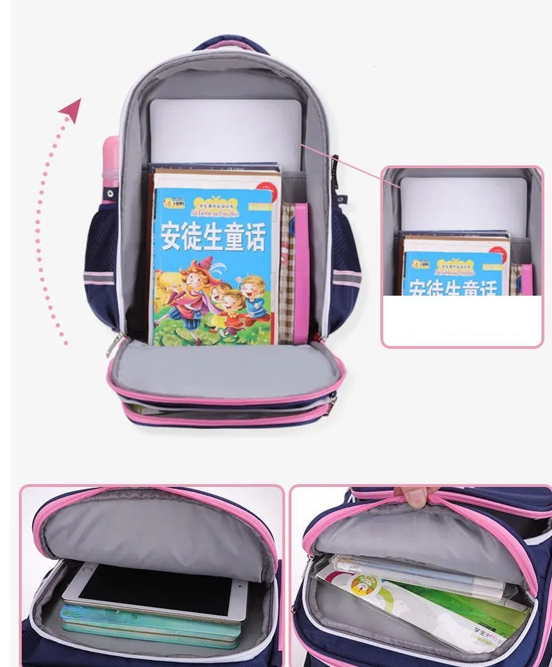 Red Student School Bag For Kids 4169