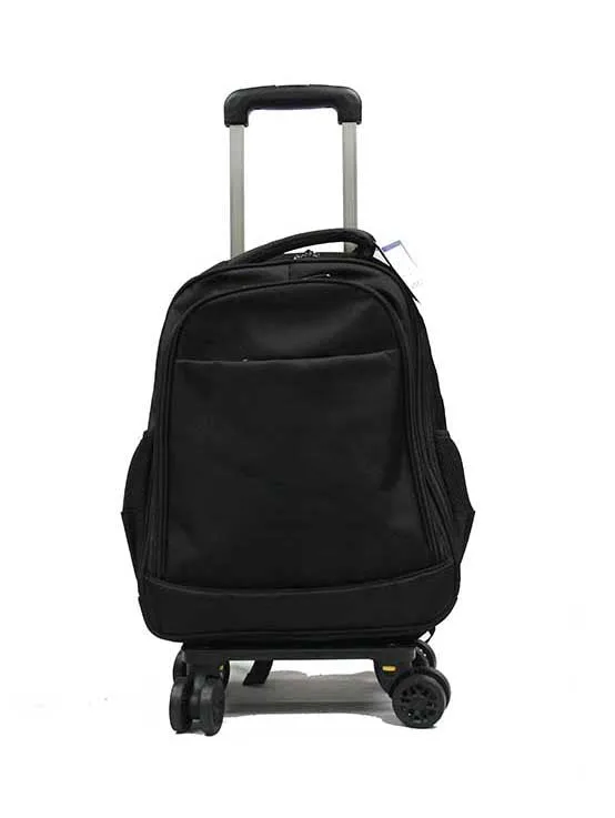 Rolling Detachable Trolley Waterproof Backpack with Spinner Wheels