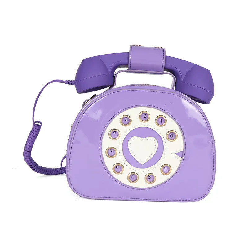 Rotary Phone Shoulder Bag