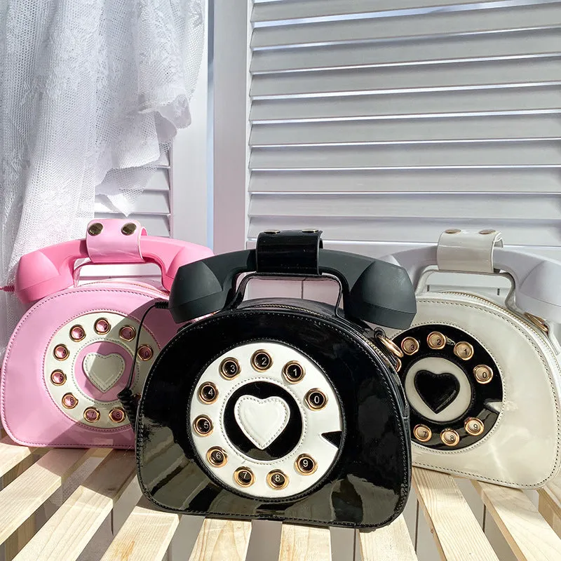 Rotary Phone Shoulder Bag