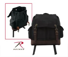 Rothco Vintage Black Expedition Rucksack