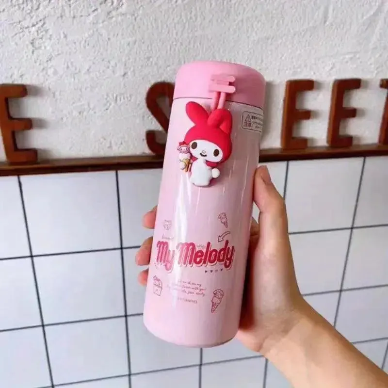 Sanrio Kuromi My Melody Insulated Bottle (350 ml)