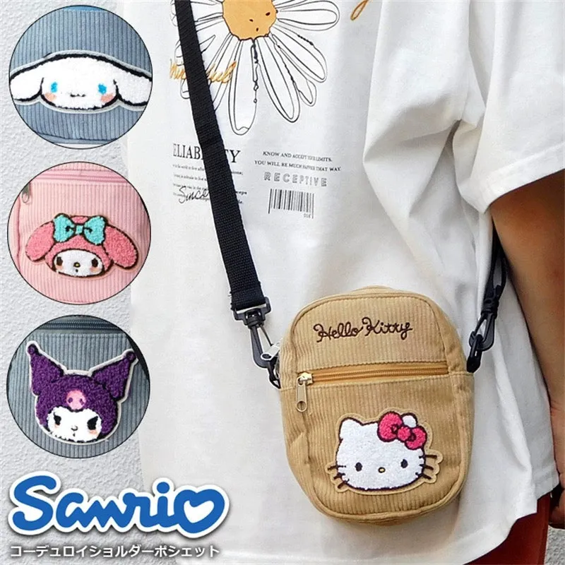 Sanrio Winter Style Little Bag | Hello Kitty My Melody Kuromi Cinnamoroll