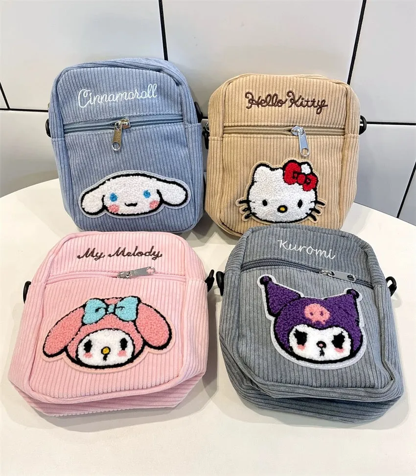 Sanrio Winter Style Little Bag | Hello Kitty My Melody Kuromi Cinnamoroll