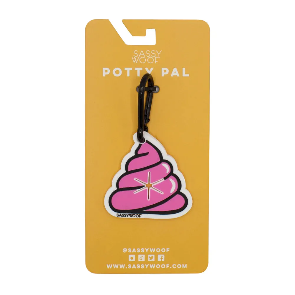 Sassy Woof Potty Pal Poop Bag Holder Clip