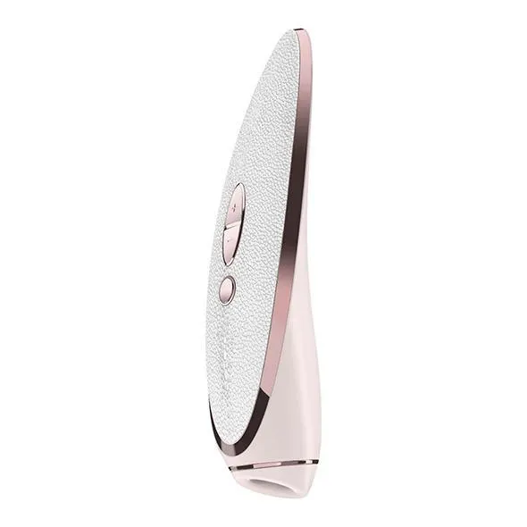 Satisfyer - Luxury Pret-a-Porter Air Pulse Vibration Clitoral Air Stimulator (White)