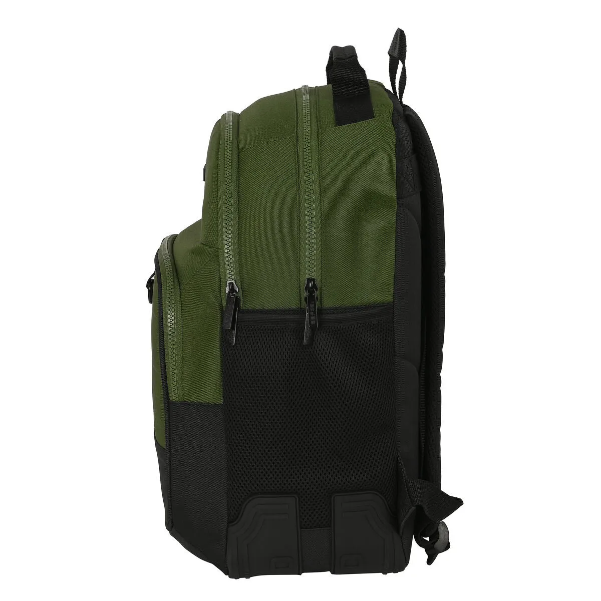 School Bag Safta Dark forest Black Green 32 x 42 x 15 cm