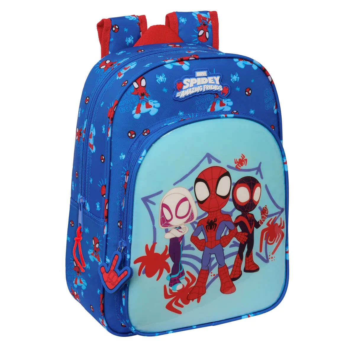 School Bag Spider-Man Blue 26 x 34 x 11 cm