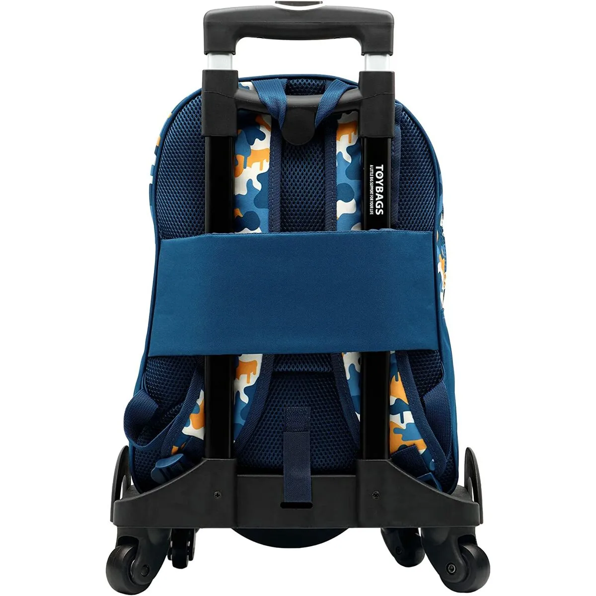 School Rucksack with Wheels Fortnite Blue 42 x 32 x 20 cm Camouflage