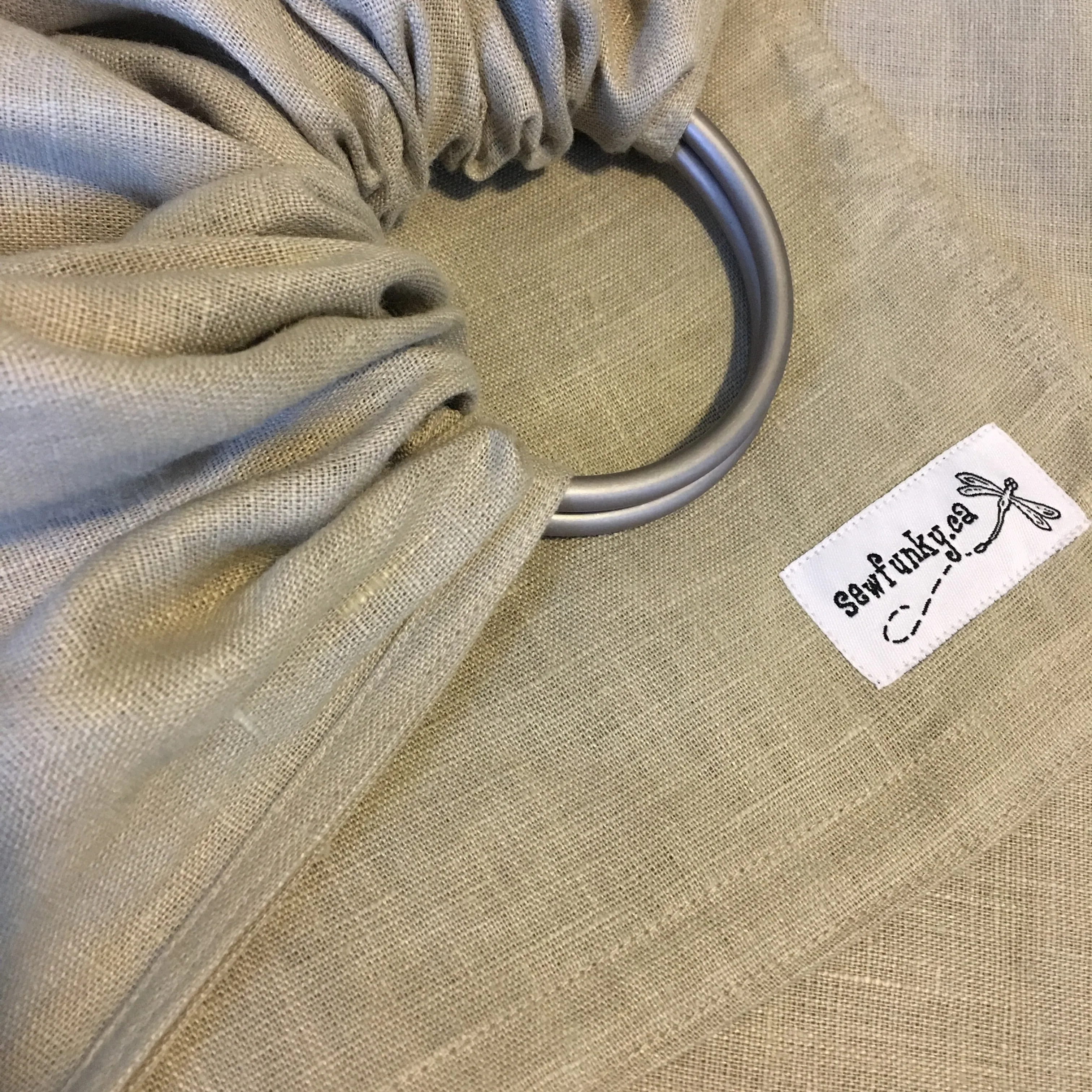 Sewfunky Linen Ring Sling - Starlight