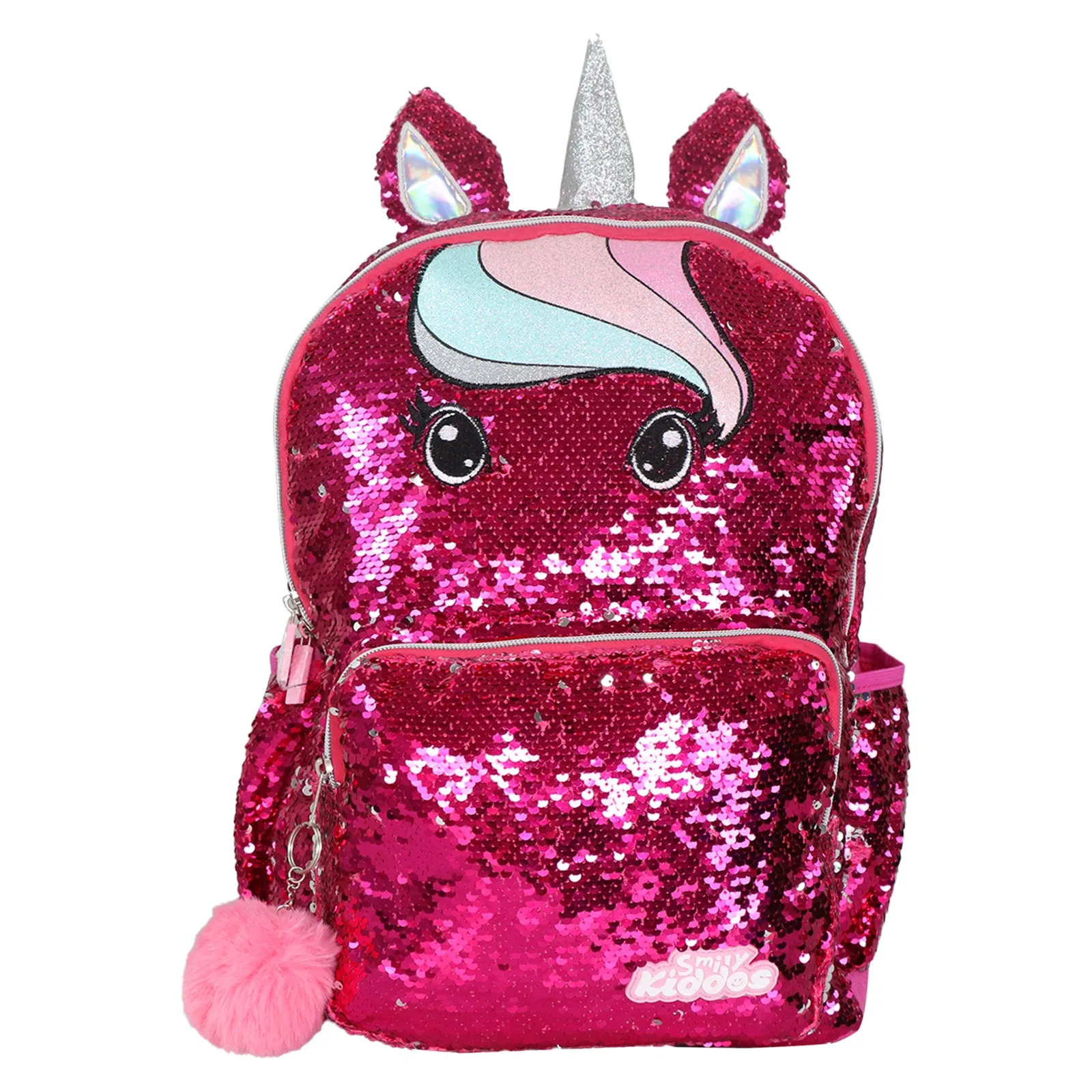 Smily Kiddos Starlight Unicorn Sequin Backpack For Girls