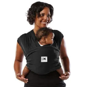 Solid Black Original Baby K'Tan Infant Carrier