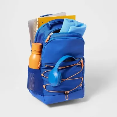 Sporty 19" Backpack Blue/Orange - All In Motion️