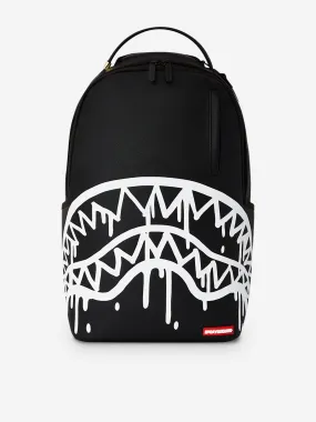 Sprayground Kids Drip Shark Central Backpack in Black (46cm0