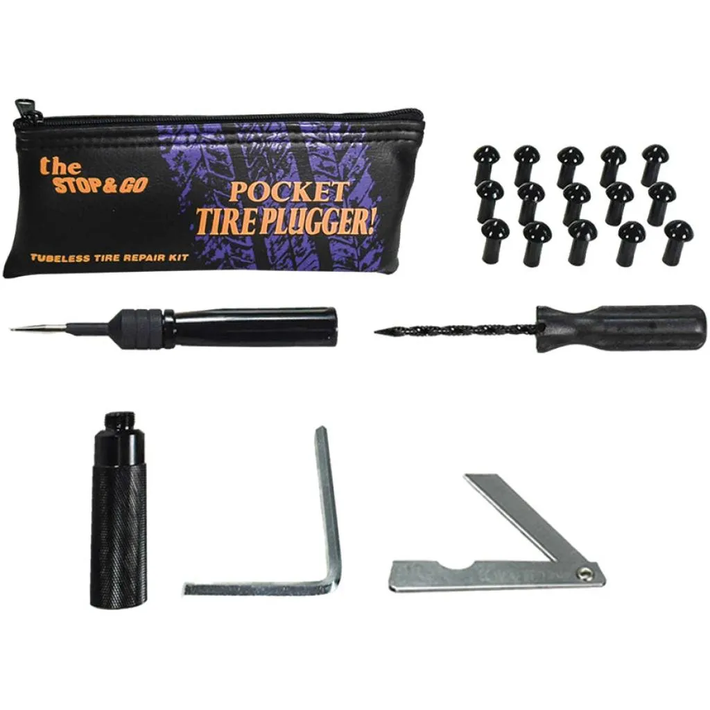 Stop & Go Pocket Tire Plugger Kit