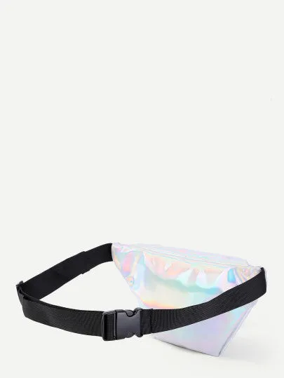 Super retro reflective fanny pack bag