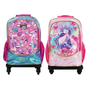 Swan Smile Doodle 2 (XL) Trolley School Bag