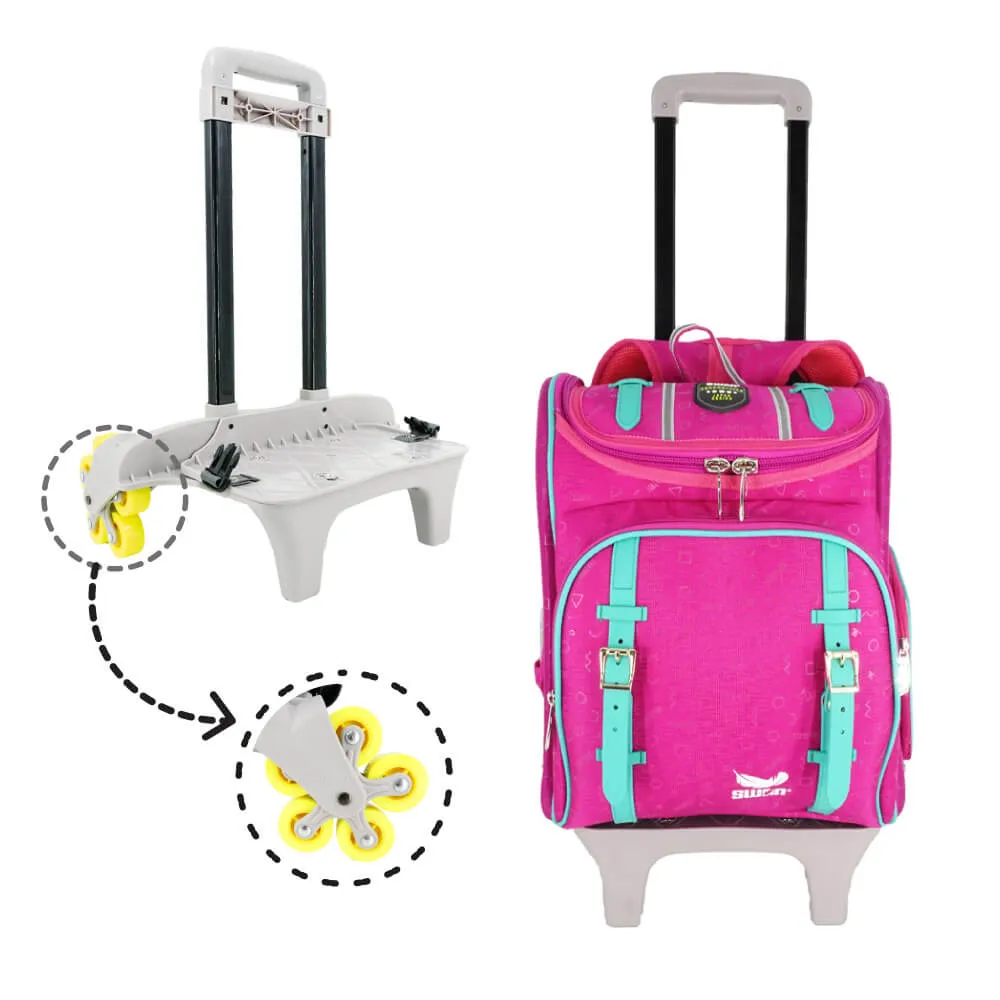 SWAN Techno-Lite Trolley School Bag Spinal Protection Back Support