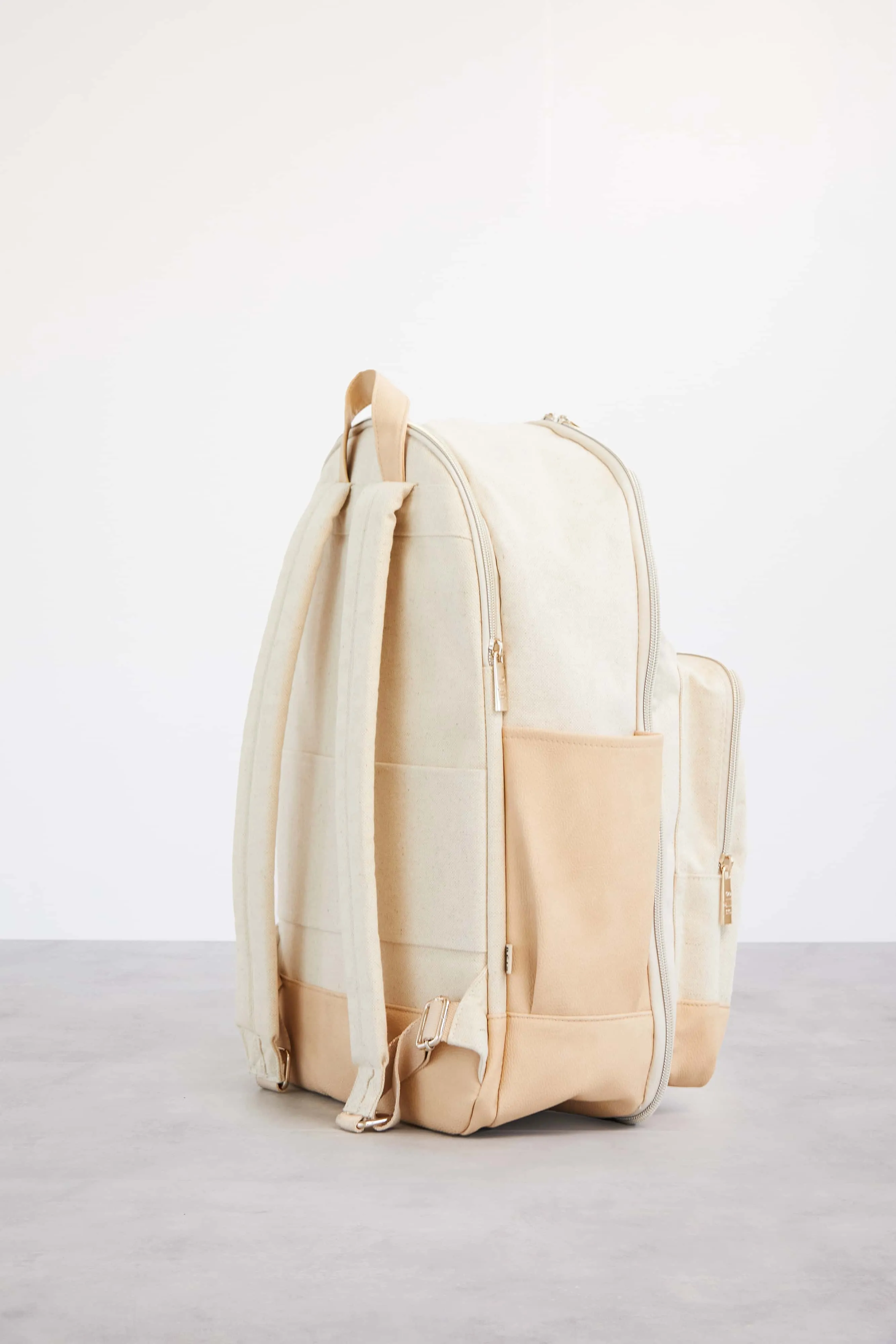 The Backpack in Beige