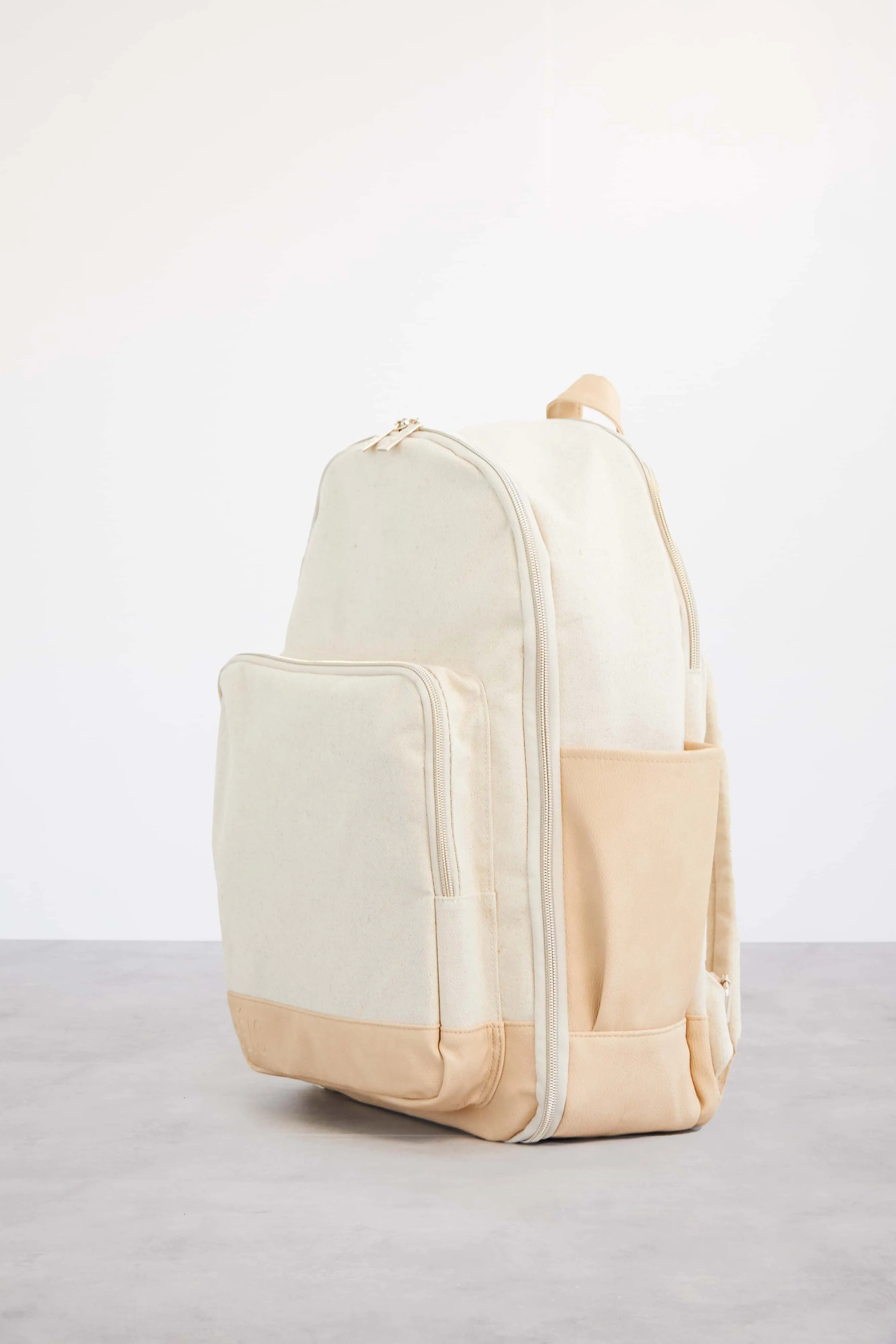 The Backpack in Beige