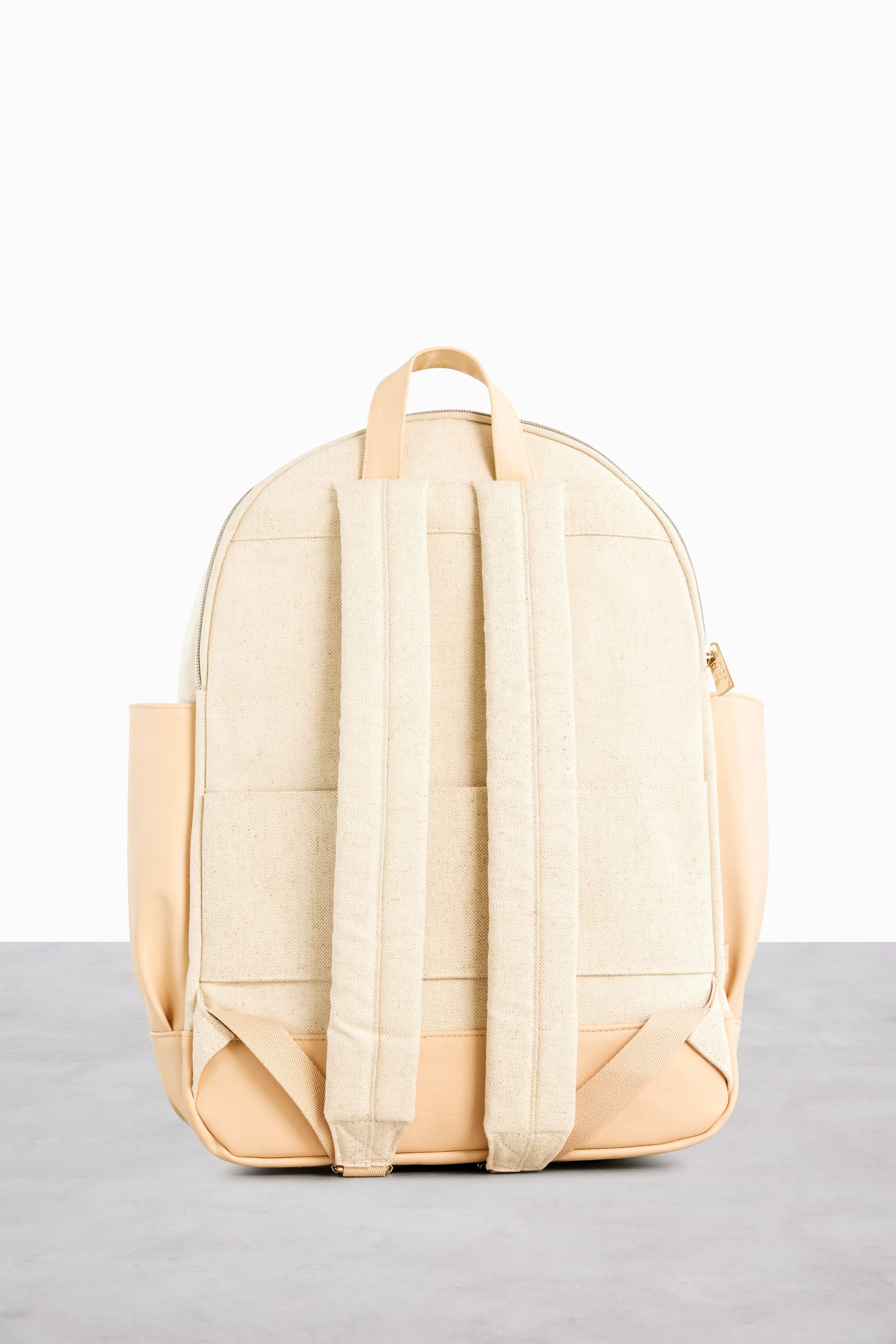 The Backpack in Beige