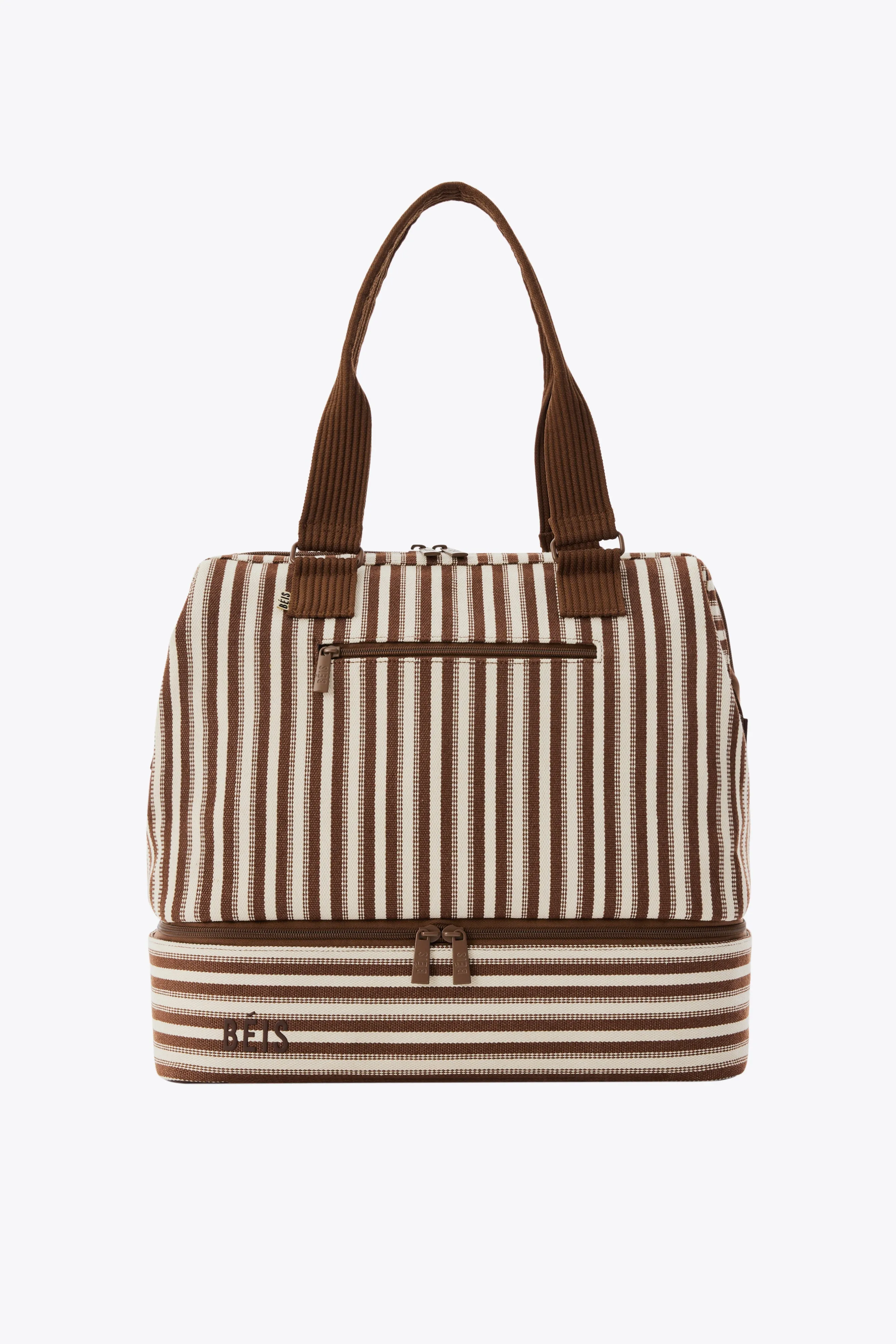 The Mini Weekender in Maple Stripe