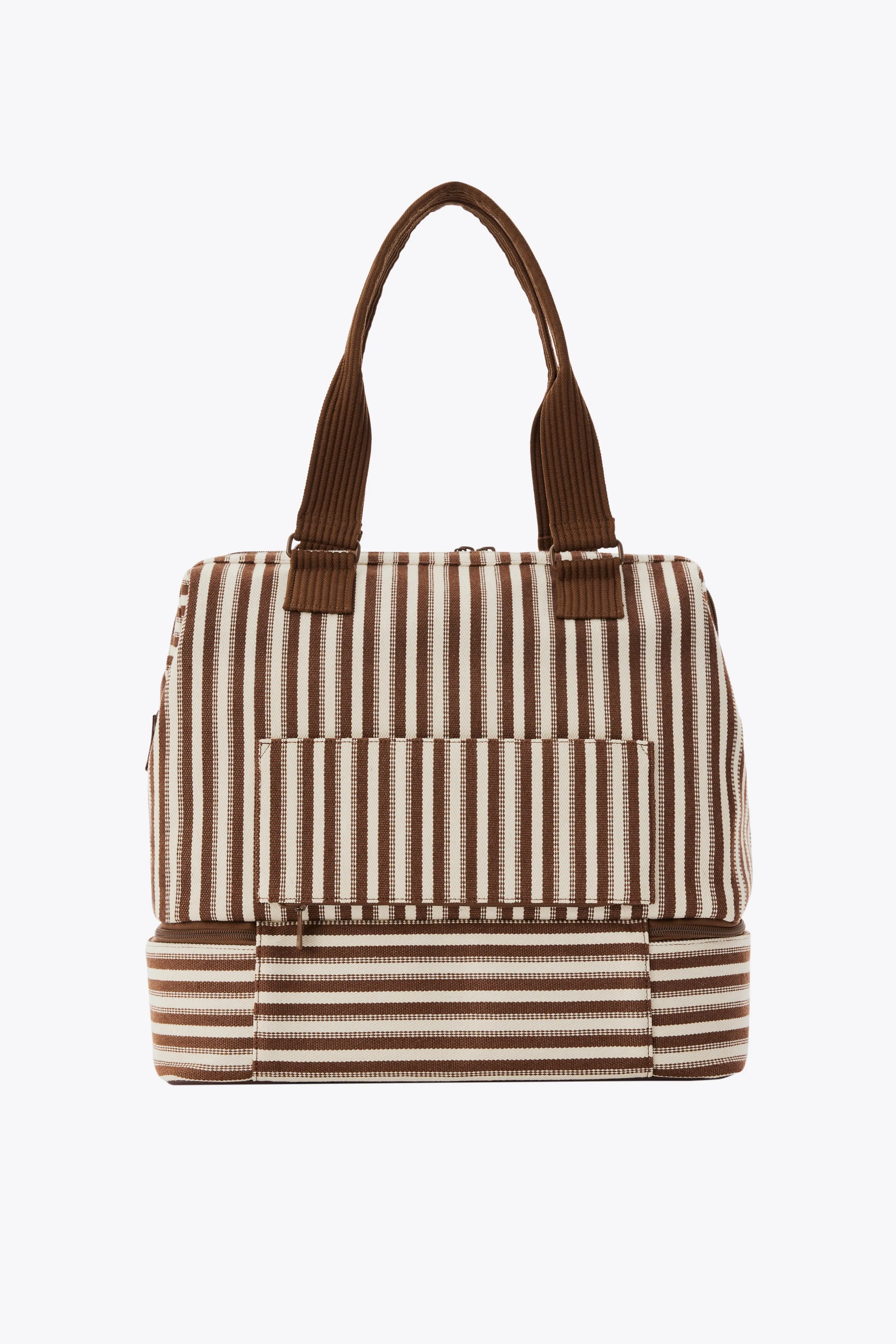 The Mini Weekender in Maple Stripe