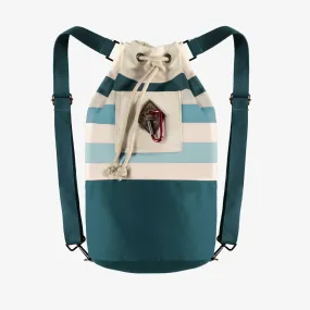 The Striped Beach Bag - Gradient Blue - KIDS