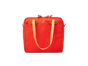 Tote Bag With Zipper Mackinaw Red - Limited Edition