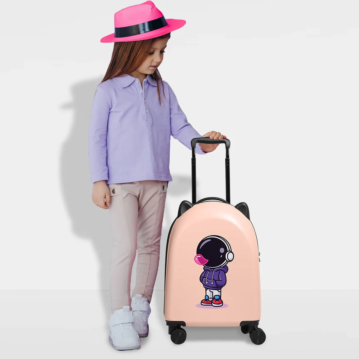 Travel Pals Collection 18 Inch Kids Travel Suitcase On Wheels