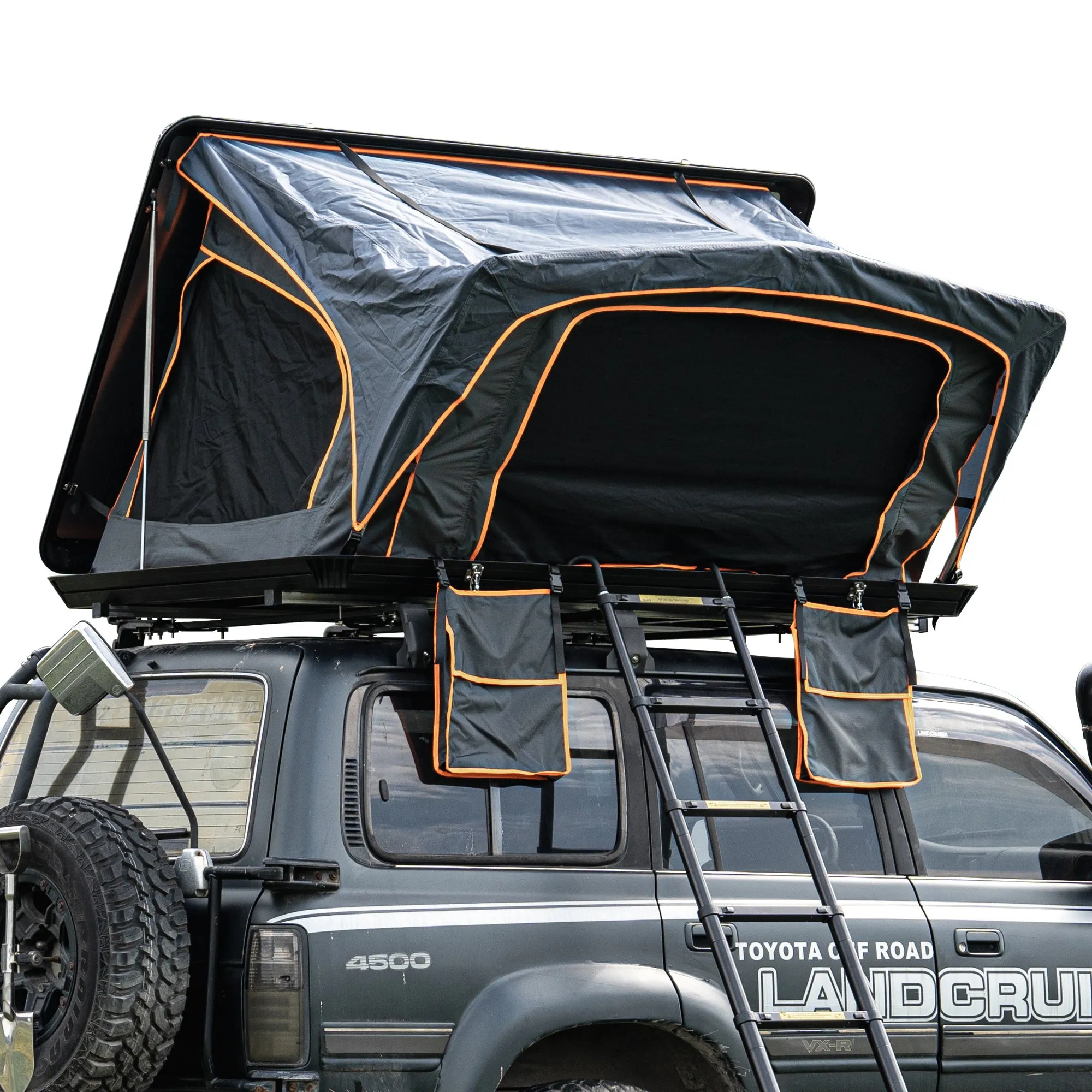 Trustmade Pioneer Series Fold-Out Style Hard Shell Rooftop Tent (Aluminum Alloy)